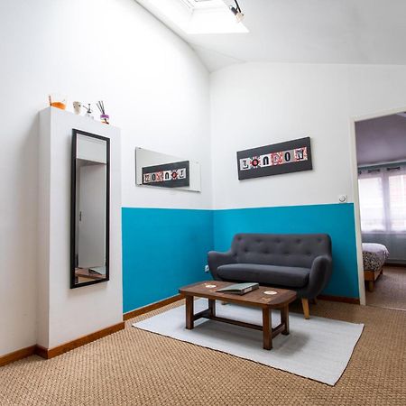 T2 Toulouse 40M2, Lit Queen Size, Climatisation, Quartier Sympa, Terrasse Екстер'єр фото