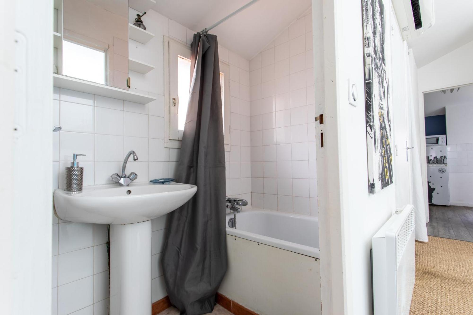 T2 Toulouse 40M2, Lit Queen Size, Climatisation, Quartier Sympa, Terrasse Екстер'єр фото