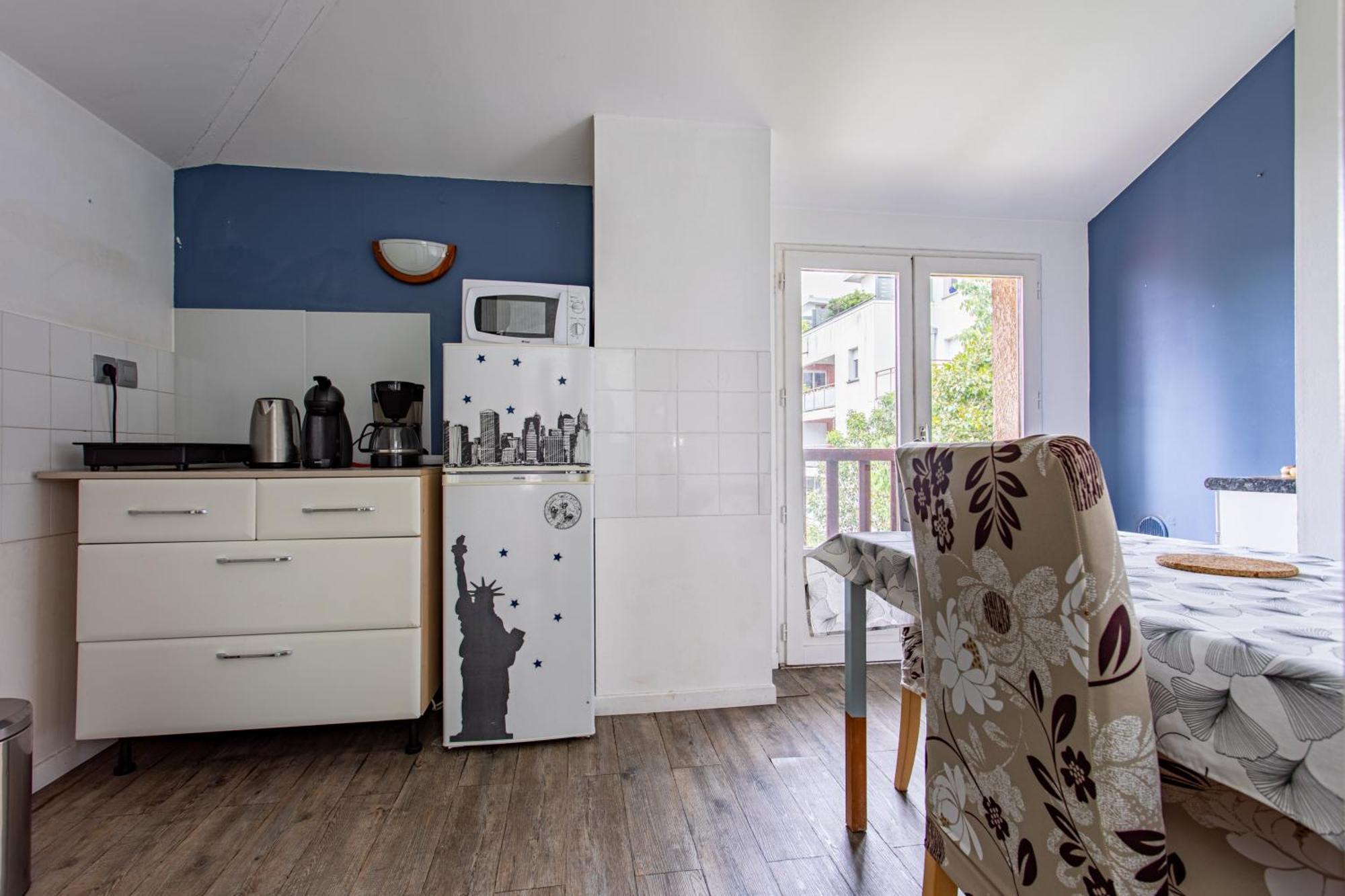 T2 Toulouse 40M2, Lit Queen Size, Climatisation, Quartier Sympa, Terrasse Екстер'єр фото